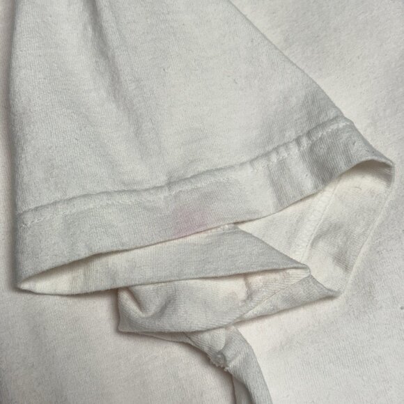 Vintage Y2K Die Trying T Shirt Mens L 21x28 White Baja Mex Racing - Picture 11 of 14